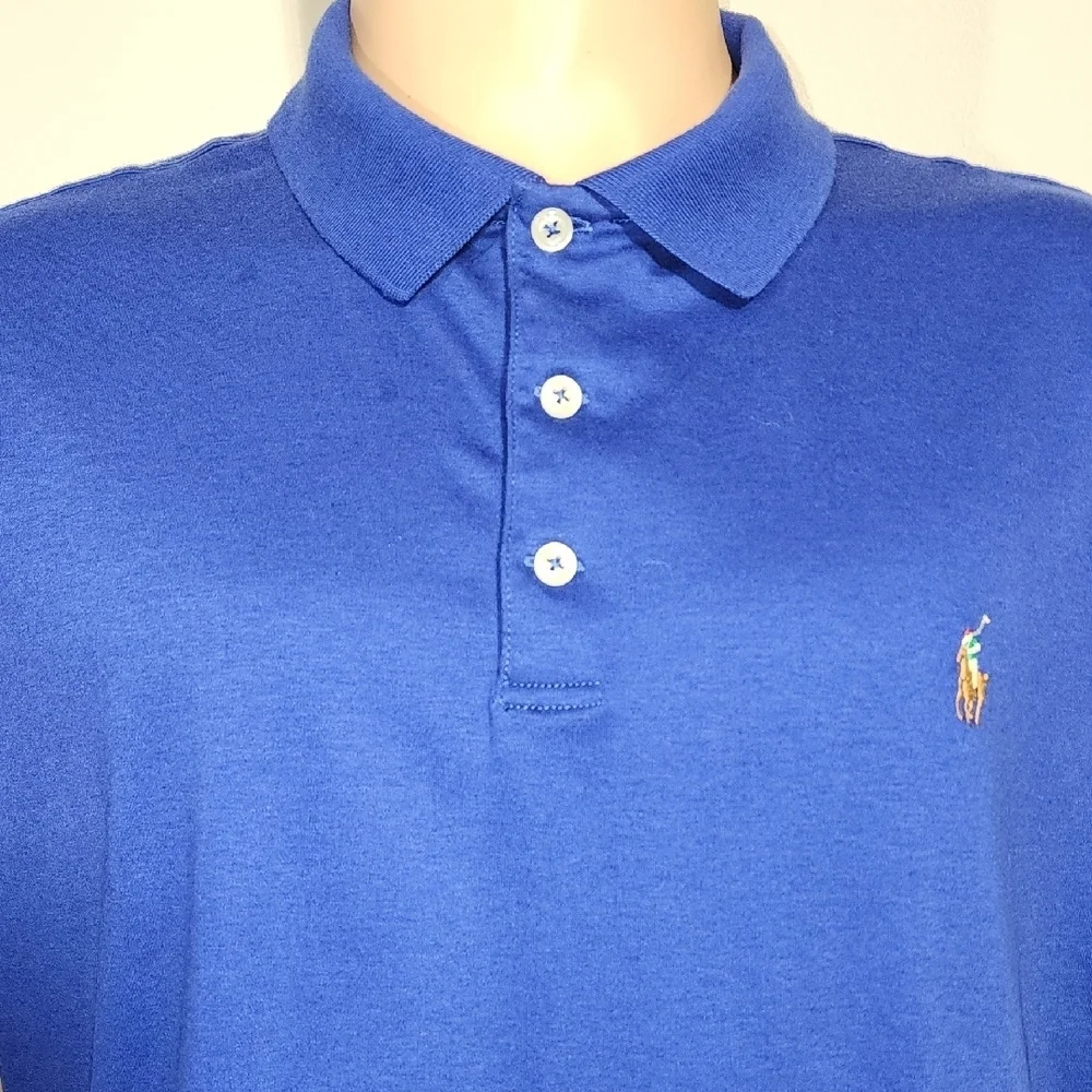 Polo by Ralph Lauren Men's Royal Blue Polo Shirt